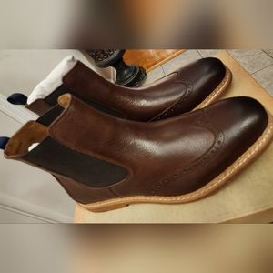 Johnston and Murphy Pearce Wingtip Chelsea Boot Sz 12M